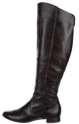 Paul Green Leather Over-The-Knee Boots