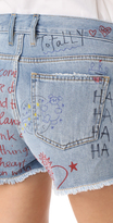 Thumbnail for your product : Mira Mikati Hand Painted Doodle Shorts