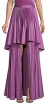 Thumbnail for your product : Flor Et. Al Campeche Pleated Maxi Skirt