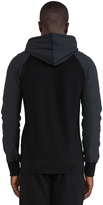 Thumbnail for your product : Reigning Champ Full Zip Hoodie with Nylon Trim