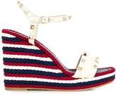Thumbnail for your product : Valentino Garavani Rockstud wedge sandals