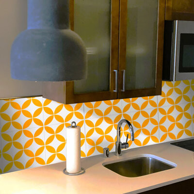 Moroccan Mosaic Amlo 8" x 8" Cement Patterned Wall & Floor Tile