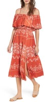 Thumbnail for your product : Tularosa Women's Jacqui Floral Print Cold Shoulder Dress