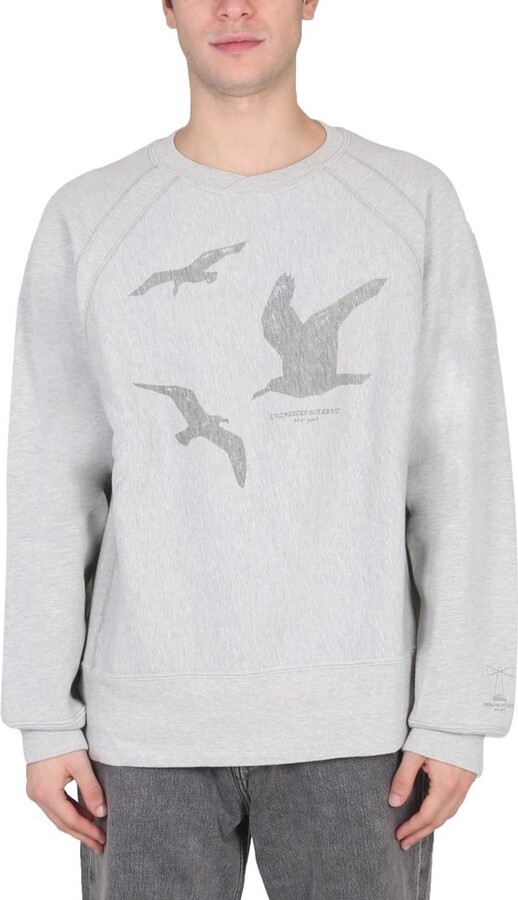 Engineered Garments Graphic Crewneck Sweater