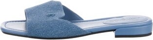 Jimmy Choo Denim Slides