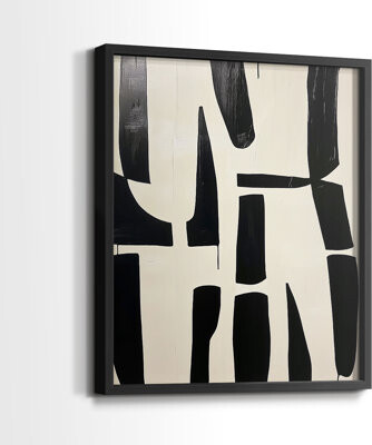 Orren Ellis ABSTRACT Series DCXCII -Premium Framed Print -Ready to Hang - No Nails Required