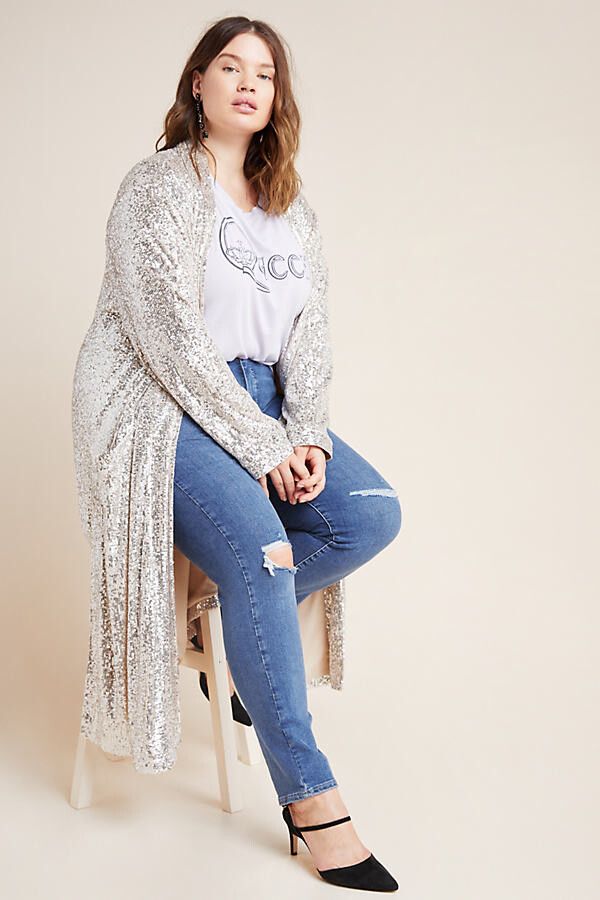 silver duster jacket