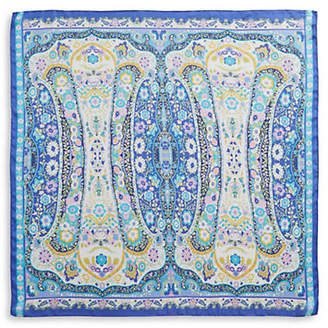Collection 18 Folk Paisley Square Scarf