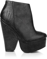 Thumbnail for your product : Missguided Snake Print Platform Boots