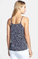 Thumbnail for your product : Vince Camuto 'Doodle Dabs' Chiffon Inset Tank