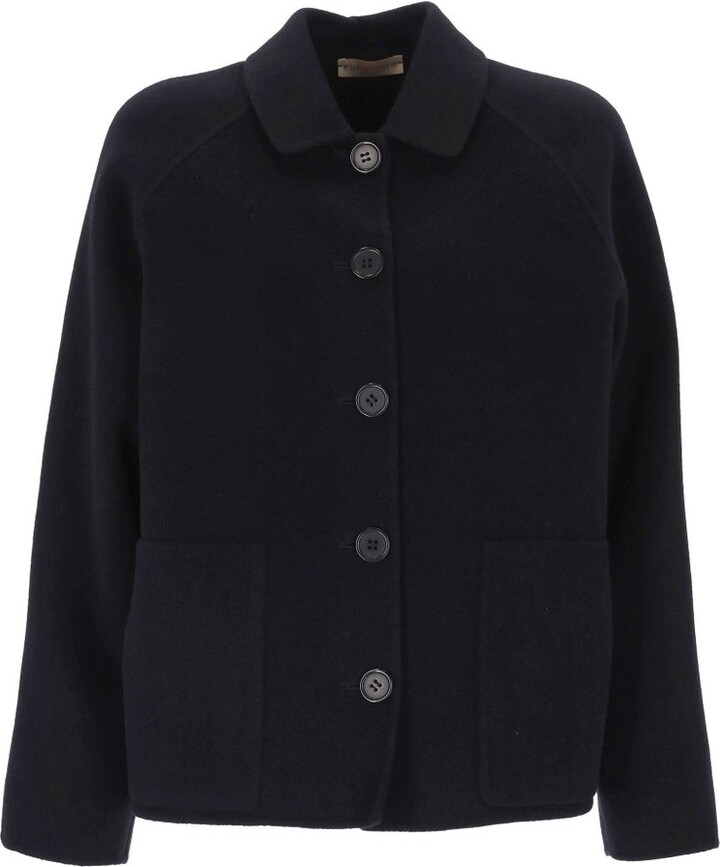 Purotatto Button-Front Short Coat