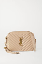 Thumbnail for your product : Saint Laurent Lou Medium Quilted Leather Shoulder Bag - Beige - One size