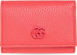 GUCCI wallet 410104 Double Sided GG Supreme Canvas Brown Red Women Use –