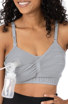 Kindred Bravely Women's Sublime Nursing Adjustable Crossover Bra - Pink  XL-Busty