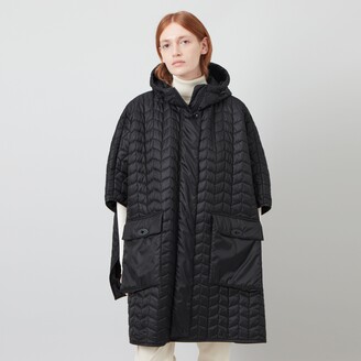 Mulberry Softie Quilted Hooded Cape