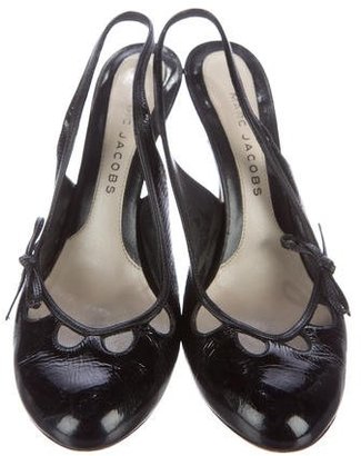 Marc Jacobs Bow-Accented Slingback Pumps