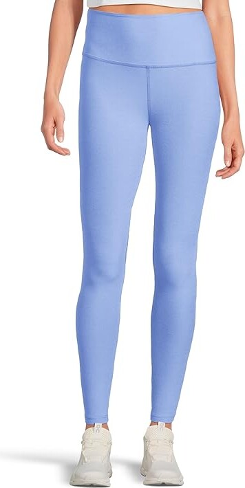 Beyond Yoga Spacedye Caught In The Midi High-Waisted Legging Women's Casual Pants Flower Blue Heather : XS (US Women's 2-4) 24