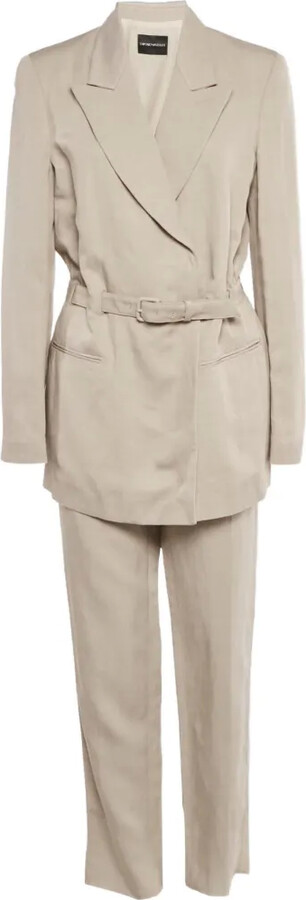 Emporio Armani Pre-Owned Beige Suit