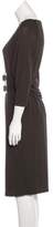 Thumbnail for your product : Michael Kors Belted Midi Dress