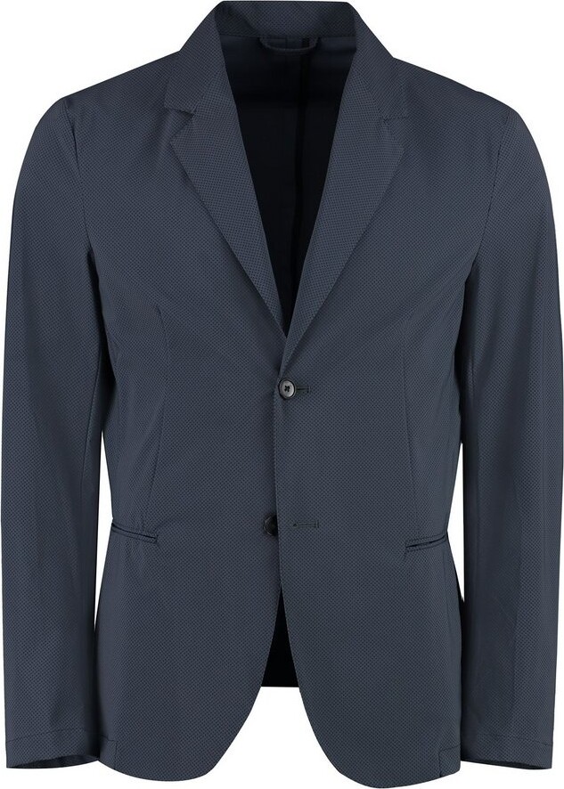 The Alphabet Single Breasted Two Button Blazer