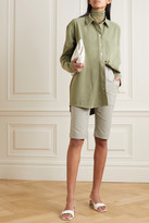 Thumbnail for your product : PARIS GEORGIA Harry Topstitched Cady Shirt