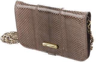 Diane von Furstenberg Embossed Leather Crossbody Bag
