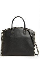 Thumbnail for your product : Valentino 'Rockstud' Leather Dome Satchel