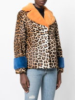 Thumbnail for your product : Simonetta Ravizza leopard print jacket