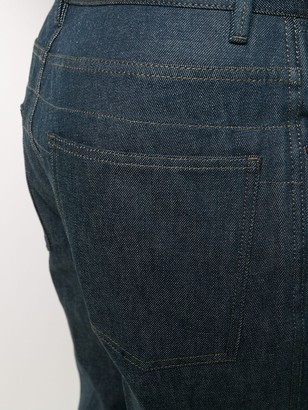 Lemaire Cotton Bootcut Jeans