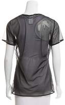 Thumbnail for your product : Wolford Mesh Short Sleeve Top