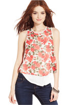 Thumbnail for your product : Monroe Marilyn Juniors' Tiered Top