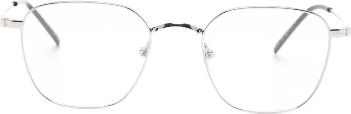 Saint Laurent Eyewear Geometric-Frame Glasses