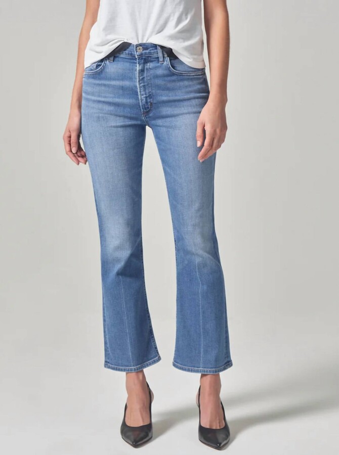 Citizens of Humanity Isola Boot Cropped Jeans In Splendor