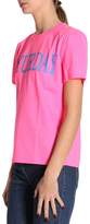 Thumbnail for your product : Alberta Ferretti T-shirt Slim Fit Stretch Cotton T-shirt Rainbow Week With Saturdayprint