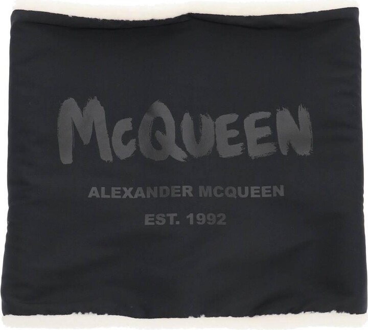 小物 Alexander McQueen Logo Neck Warmer Alexander McQueen Logo Neck Warmer