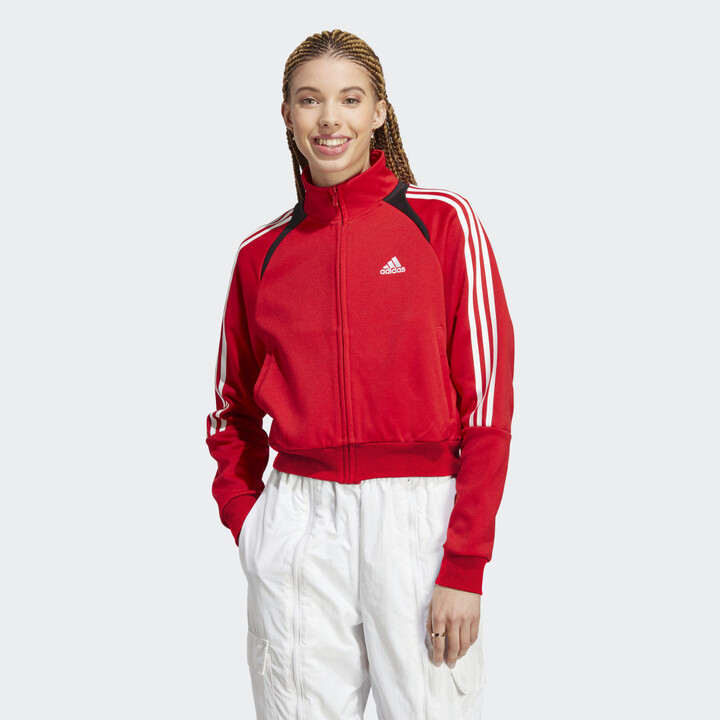Red And Black Adidas Jacket | ShopStyle