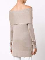 Thumbnail for your product : Derek Lam twisted off-the-shoulder jumper