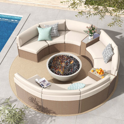 Latitude Run 8 - Person Seating Group With Cushions