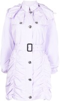 Thumbnail for your product : Burberry Pre-Owned Ruched-Detail Trench Coat