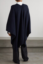 Thumbnail for your product : The Row Denice Cashmere Cape - Navy