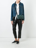Thumbnail for your product : Vivienne Westwood leopard print crossbody bag - women - Cotton/Calf Leather - One Size