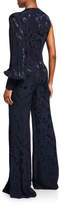 Thumbnail for your product : Alexis Naoki Printed One-Sleeve Jumpsuit