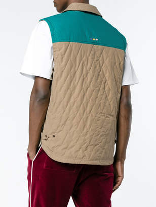 Adidas By Pharrell Williams x Pharrell Williams Gilet with multi pockets and patch detail