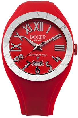 Boxer Milano Men's BOX 40 Roman Numerals Luminous Date Watch