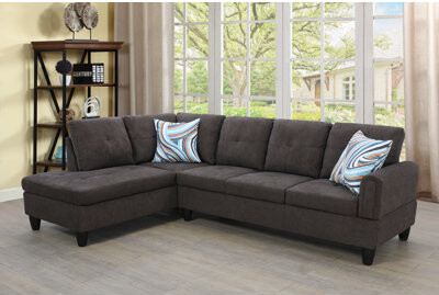 Zipcode Design Gilstrap 97" Wide Left Hand Facing Sofa & Chaise