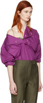 Thumbnail for your product : Nina Ricci Purple Sporty Blouse