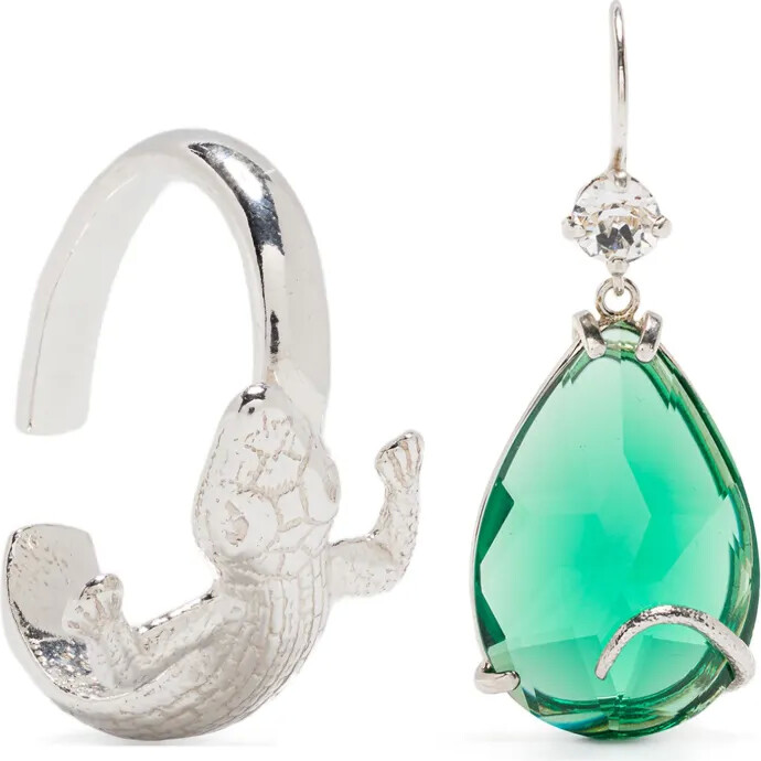 Wouters & Hendrix Salamander-Motif Earrings