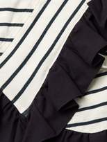Thumbnail for your product : Clu Ruffle Stripe Cotton Tee