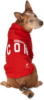 Thumbnail for your product : DSQUARED2 Red Poldo Dog Couture Edition Icon Ottawa Hoodie