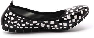 Gamins Gellsi Black & white Shoes Womens Shoes Casual Flat Shoes